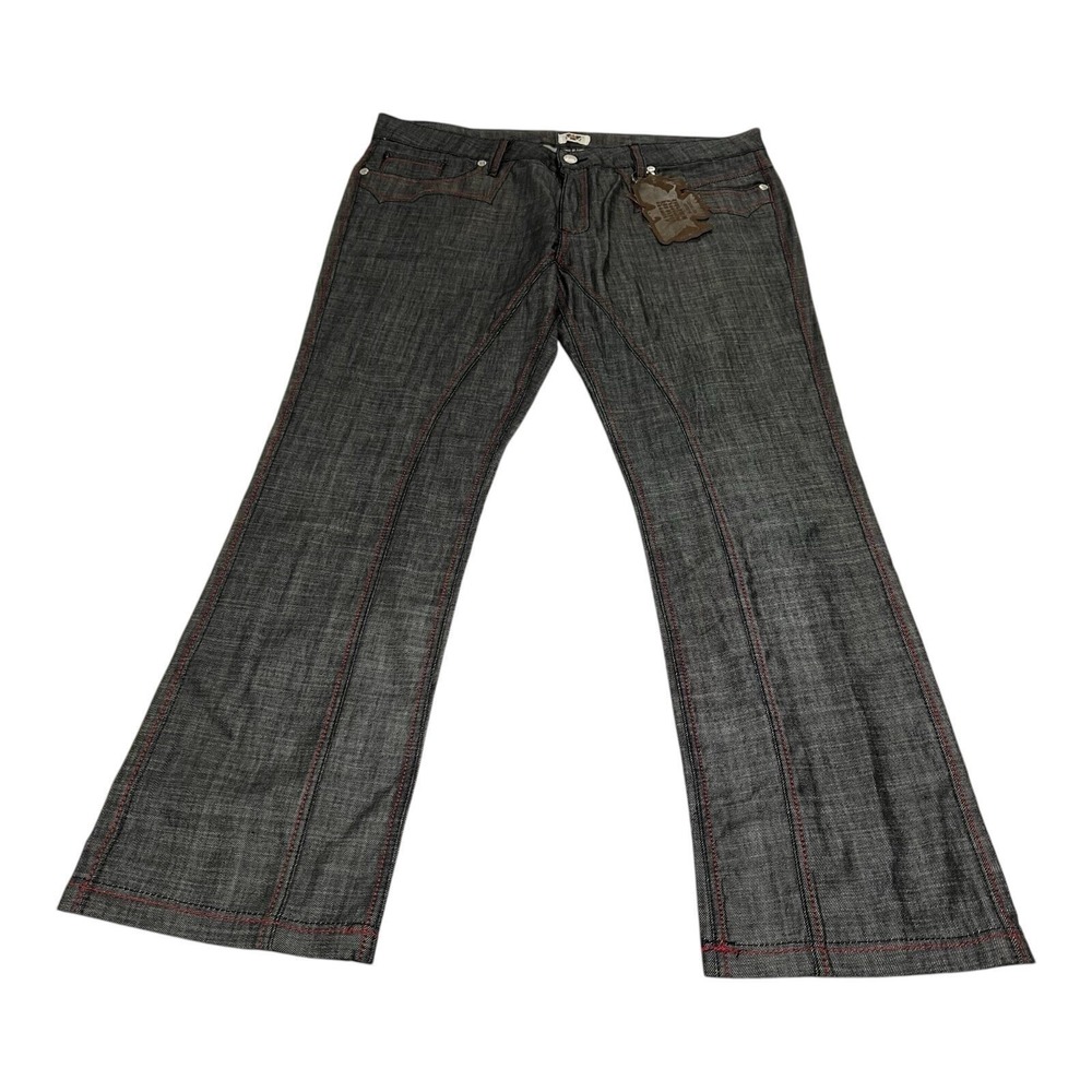 NWT Antik Fashion Men's Denim Jeans Straight Leg Button Fly 42